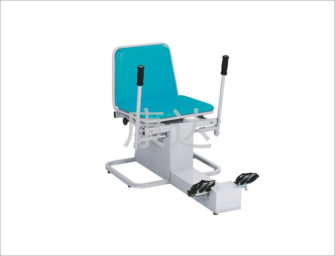 Children sit ankle-training chair